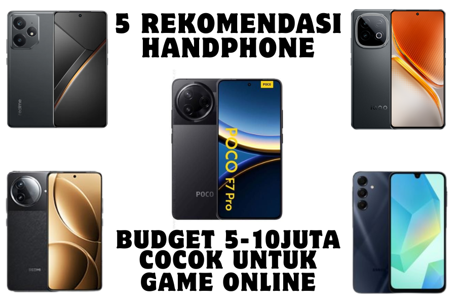 5 Rekomendasi HP Gaming Budget 5-10 Juta Terbaik 2025: Performa Gahar Tanpa Bikin Kantong Jebol!
